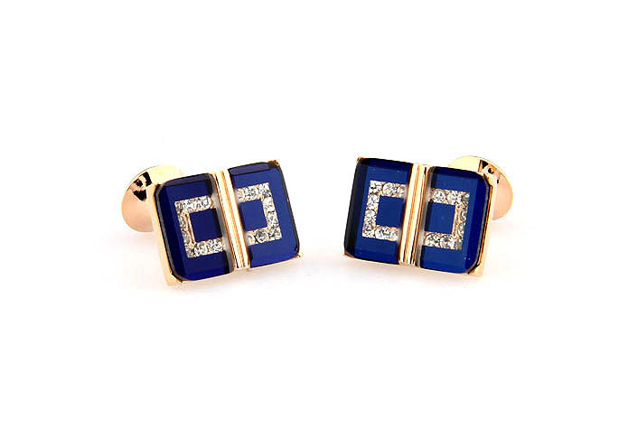  Gold Luxury Cufflinks Crystal Cufflinks Wholesale & Customized  CL665998
