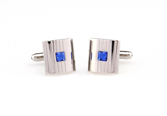  Blue Elegant Cufflinks Crystal Cufflinks Wholesale & Customized  CL666210