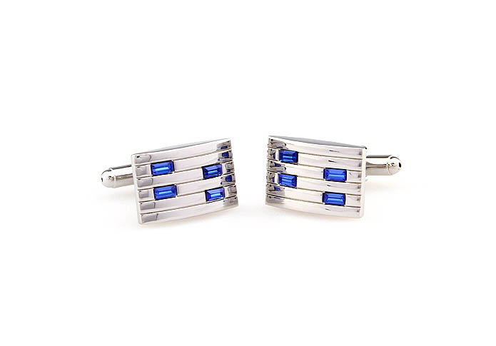  Blue Elegant Cufflinks Crystal Cufflinks Wholesale & Customized  CL666221