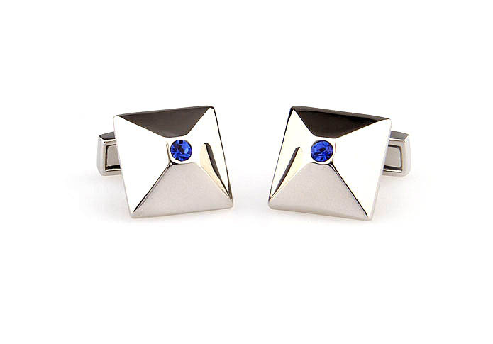  Blue Elegant Cufflinks Crystal Cufflinks Wholesale & Customized  CL666432