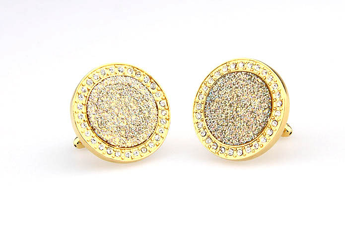  Gold Luxury Cufflinks Crystal Cufflinks Wholesale & Customized  CL666539