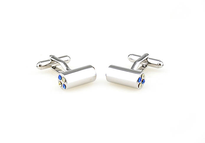  Blue White Cufflinks Crystal Cufflinks Wholesale & Customized  CL671286