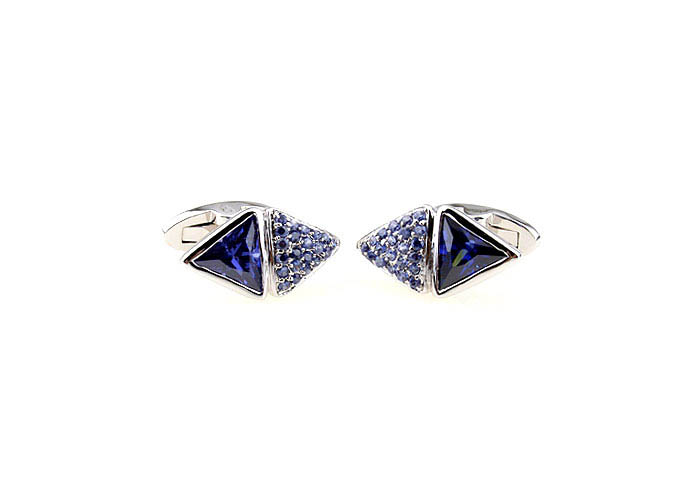  Blue Elegant Cufflinks Crystal Cufflinks Wholesale & Customized  CL681014