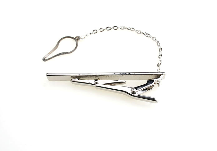  White Purity Tie Clips Crystal Tie Clips Wholesale & Customized  CL840723