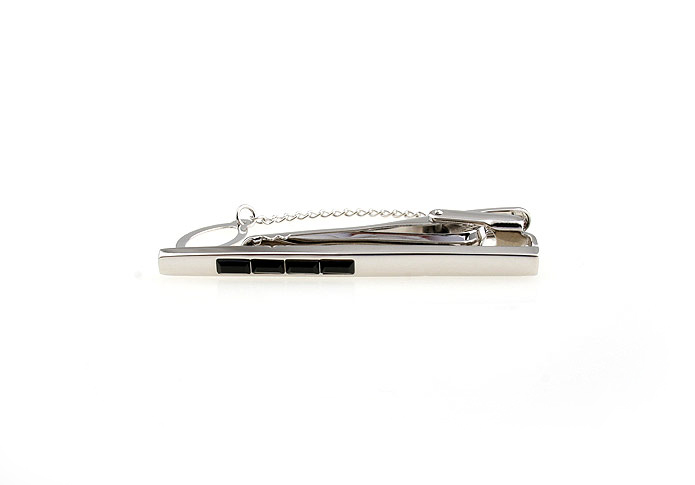  Black Classic Tie Clips Crystal Tie Clips Wholesale & Customized  CL850759