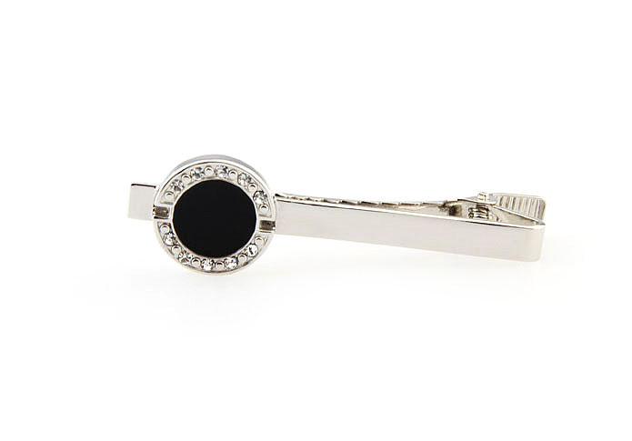  Black White Tie Clips Crystal Tie Clips Funny Wholesale & Customized  CL860799