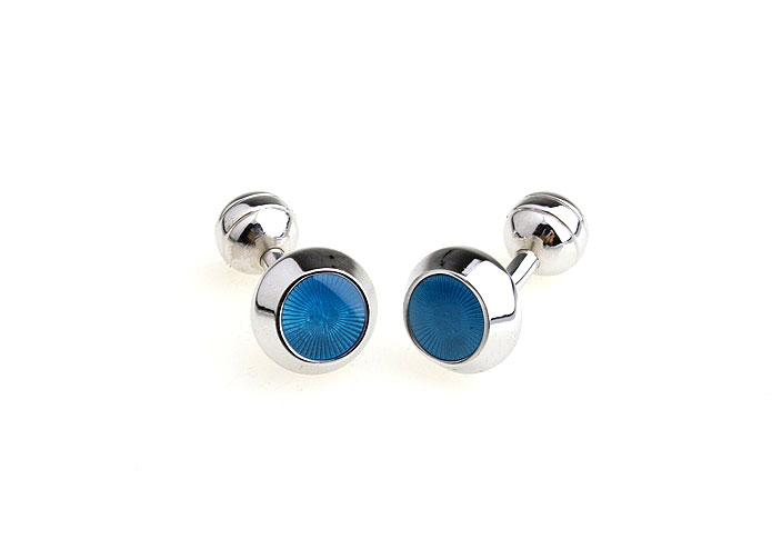  Blue Elegant Cufflinks Enamel Cufflinks Wholesale & Customized  CL670813