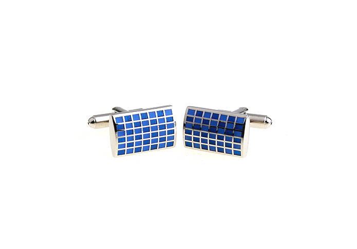  Blue Elegant Cufflinks Enamel Cufflinks Wholesale & Customized  CL670836