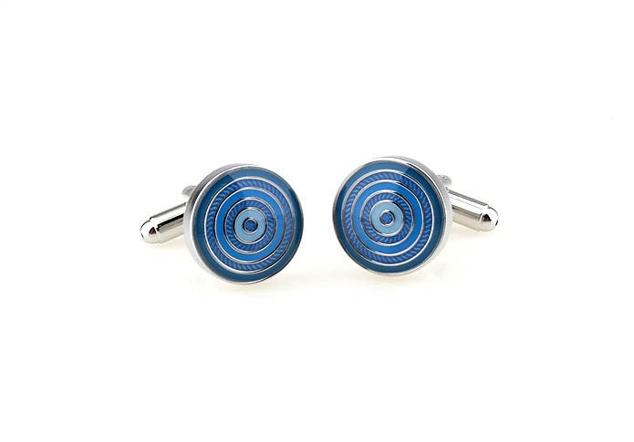  Blue Elegant Cufflinks Enamel Cufflinks Wholesale & Customized  CL670858