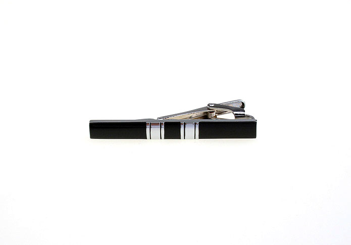  Black Classic Tie Clips Enamel Tie Clips Wholesale & Customized  CL840720