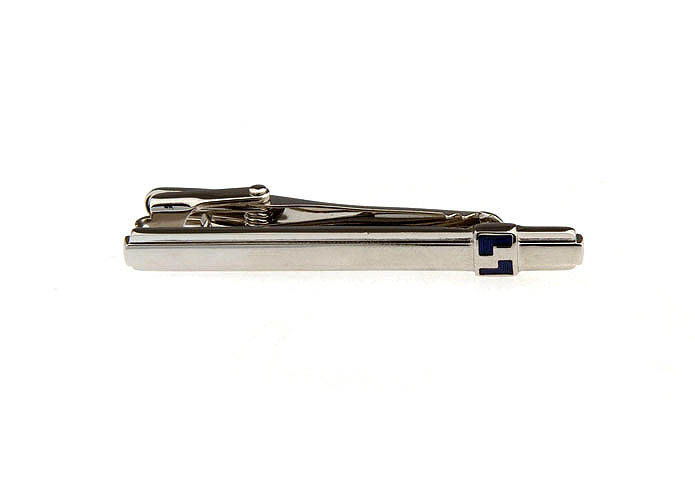  Blue Elegant Tie Clips Enamel Tie Clips Wholesale & Customized  CL850722