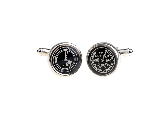 Oil and Mai Table Table Cufflinks  Black White Cufflinks Printed Cufflinks Functional Wholesale & Customized  CL610786