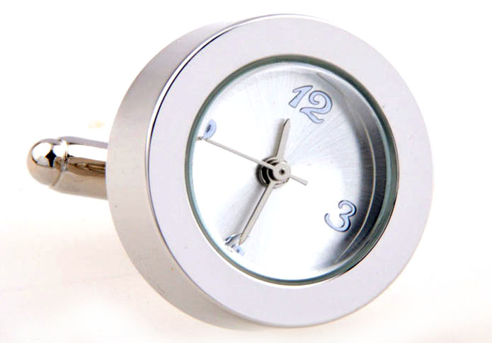 The utility of watch movement Cufflinks  White Purity Cufflinks Printed Cufflinks Tools Wholesale & Customized  CL654635