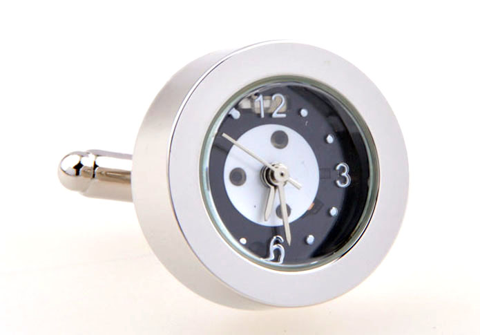 The utility of watch movement Cufflinks  Black Classic Cufflinks Printed Cufflinks Tools Wholesale & Customized  CL654636