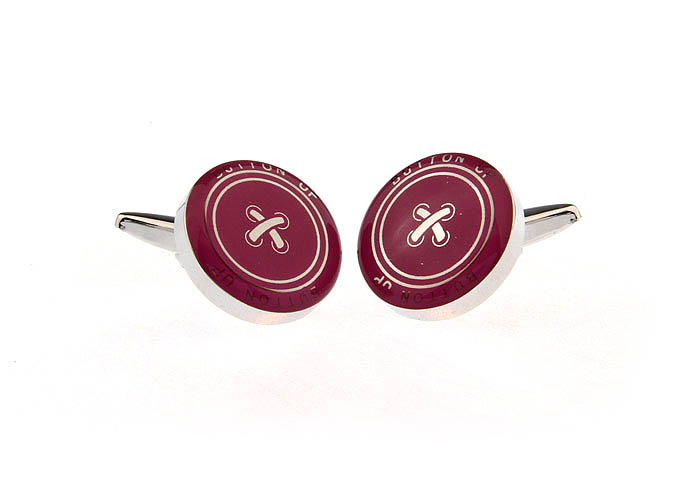 Clothing buttons Cufflinks  Multi Color Fashion Cufflinks Printed Cufflinks Hipster Wear Wholesale & Customized  CL662376