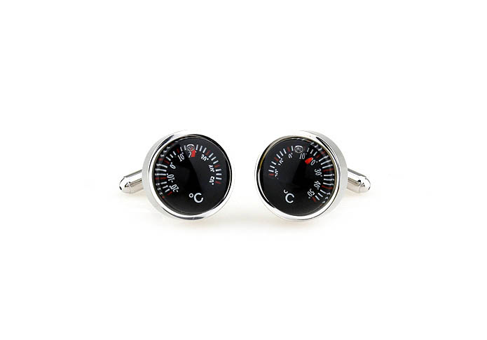 Thermometer Cufflinks  Multi Color Fashion Cufflinks Printed Cufflinks Functional Wholesale & Customized  CL670905