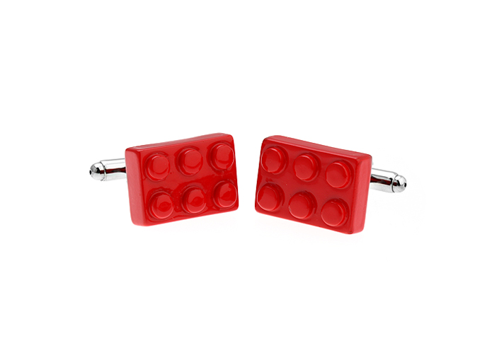  Red Festive Cufflinks Printed Cufflinks Funny Wholesale & Customized  CL671715