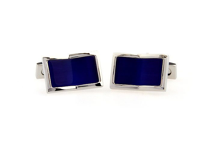  Blue Elegant Cufflinks Gem Cufflinks Wholesale & Customized  CL650845