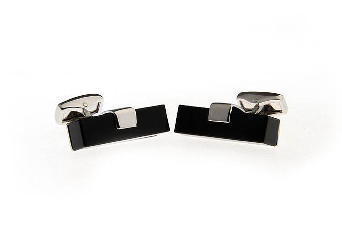  Black Classic Cufflinks Gem Cufflinks Wholesale & Customized  CL650960