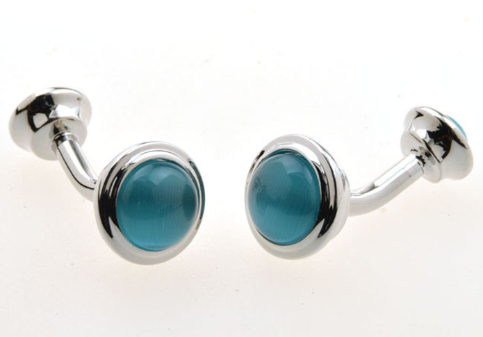 Blue Elegant Cufflinks Gem Cufflinks Wholesale & Customized  CL654213