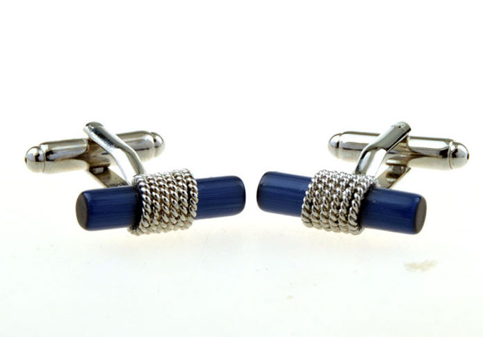  Blue Elegant Cufflinks Gem Cufflinks Funny Wholesale & Customized  CL656131