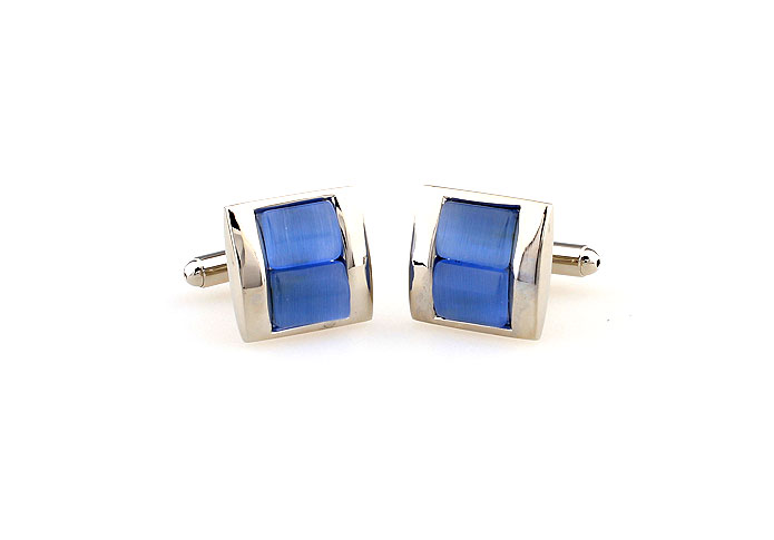  Blue Elegant Cufflinks Gem Cufflinks Wholesale & Customized  CL660047