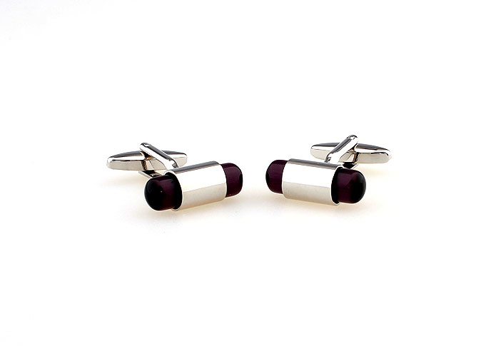  Purple Romantic Cufflinks Gem Cufflinks Wholesale & Customized  CL660091
