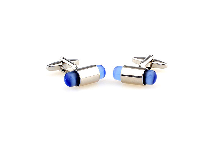  Blue Elegant Cufflinks Gem Cufflinks Wholesale & Customized  CL660093
