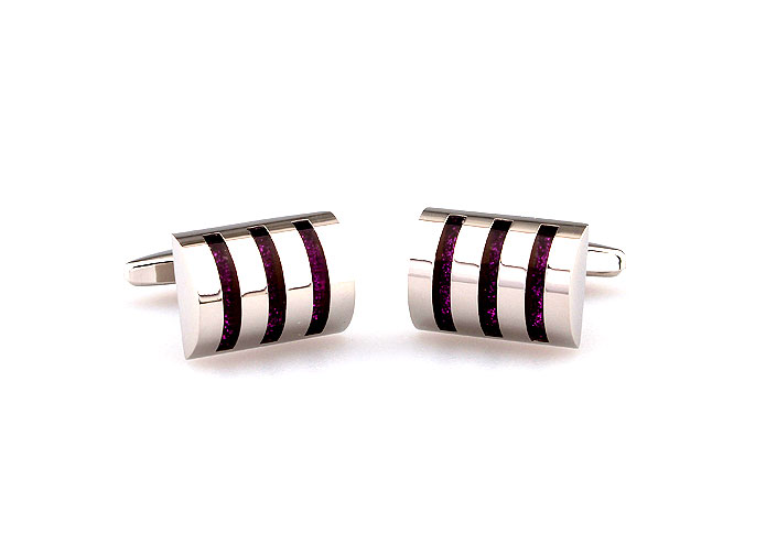  Purple Romantic Cufflinks Gem Cufflinks Wholesale & Customized  CL660156