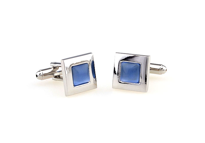  Blue Elegant Cufflinks Gem Cufflinks Wholesale & Customized  CL660295