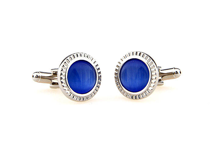  Blue Elegant Cufflinks Gem Cufflinks Wholesale & Customized  CL660333