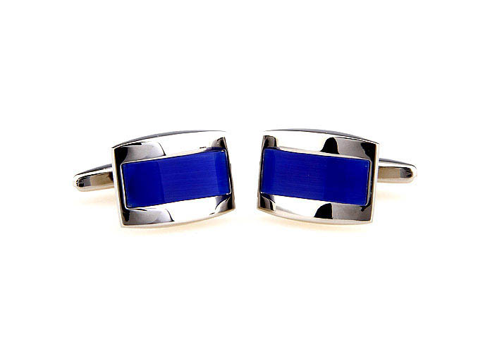  Blue Elegant Cufflinks Gem Cufflinks Wholesale & Customized  CL660350