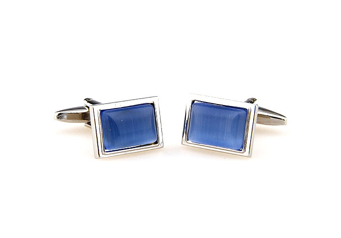  Blue Elegant Cufflinks Gem Cufflinks Wholesale & Customized  CL660553