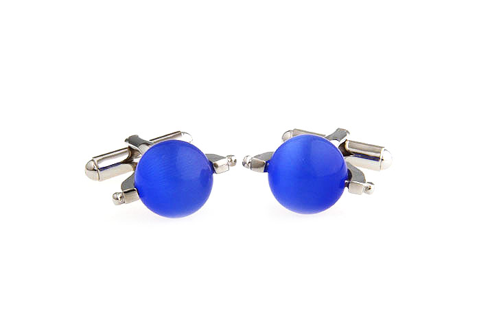  Blue Elegant Cufflinks Gem Cufflinks Wholesale & Customized  CL660642