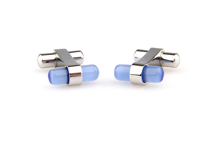  Blue Elegant Cufflinks Gem Cufflinks Funny Wholesale & Customized  CL660711
