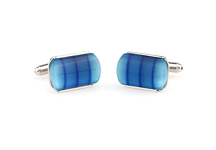  Blue Elegant Cufflinks Gem Cufflinks Wholesale & Customized  CL660725