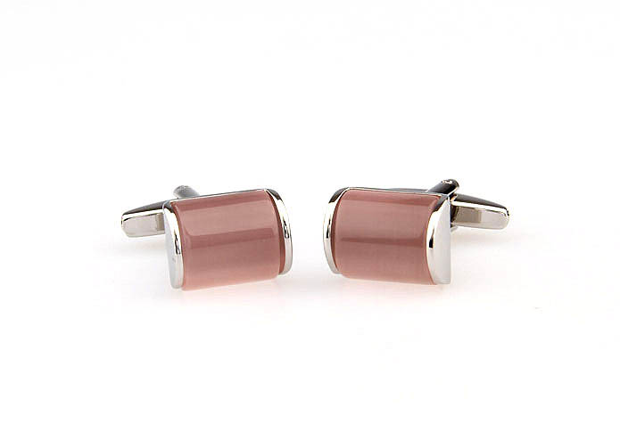  Pink Charm Cufflinks Gem Cufflinks Wholesale & Customized  CL660781