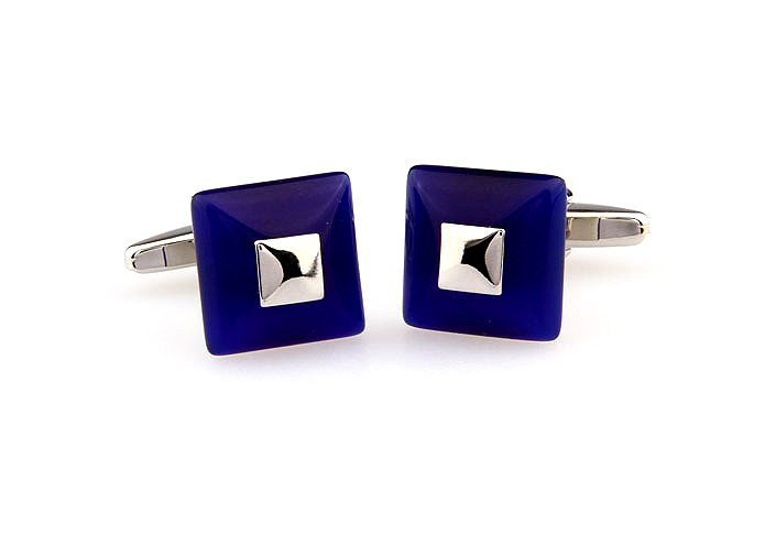  Blue Elegant Cufflinks Gem Cufflinks Wholesale & Customized  CL660977