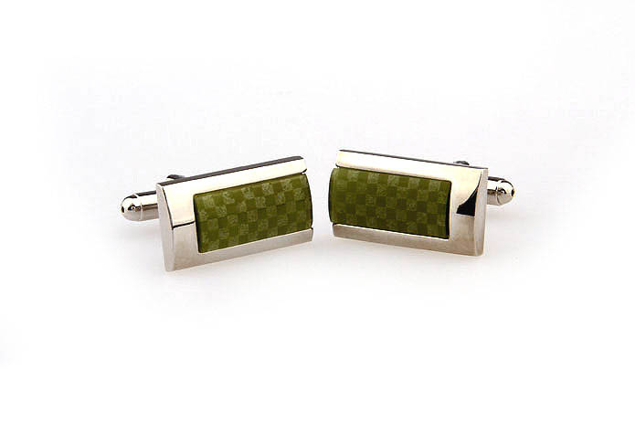  Green Intimate Cufflinks Gem Cufflinks Wholesale & Customized  CL661204