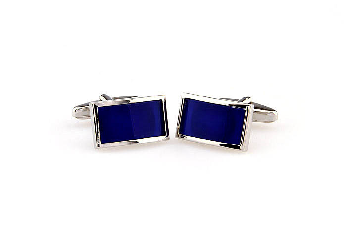  Blue Elegant Cufflinks Gem Cufflinks Wholesale & Customized  CL661257