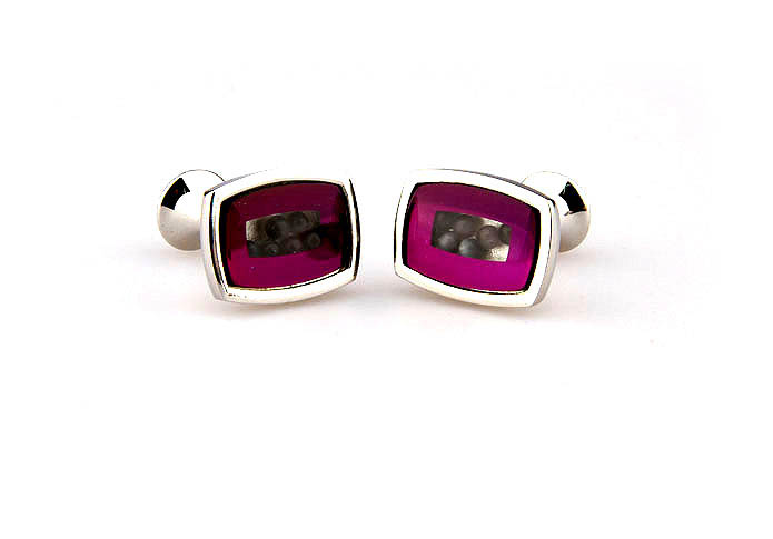  Purple Romantic Cufflinks Glass Cufflinks Wholesale & Customized  CL661891