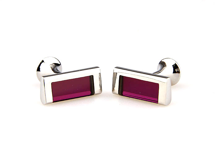  Purple Romantic Cufflinks Glass Cufflinks Wholesale & Customized  CL661952
