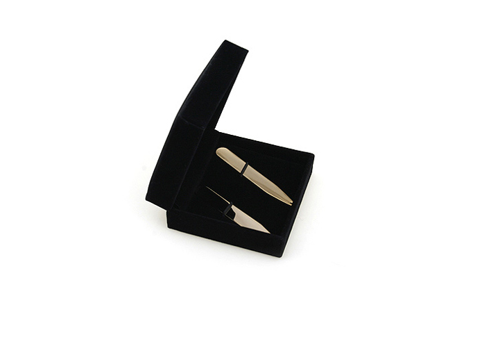  Silver Texture Collar Stays Collar Stays Wholesale & Customized  CL912111