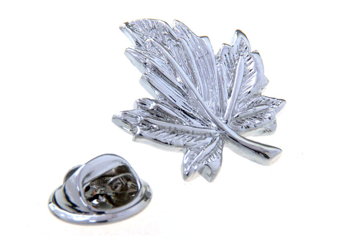 Maple Leaf The Brooch  Silver Texture The Brooch The Brooch Festival Holiday Wholesale & Customized  CL955836