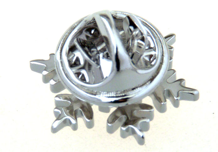 Snowflake The Brooch  Silver Texture The Brooch The Brooch Festival Holiday Wholesale & Customized  CL955837