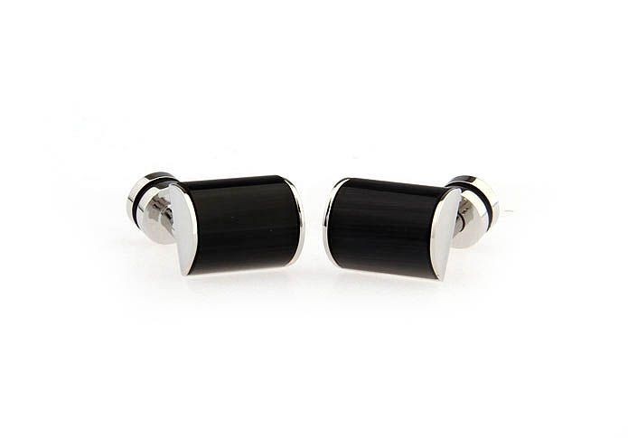  Black Classic Cufflinks Onyx Cufflinks Wholesale & Customized  CL671269