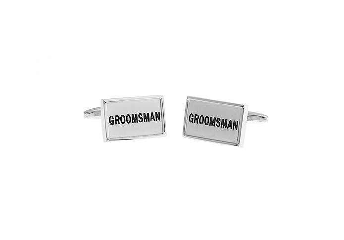GROOMSMAN Cufflinks  Black Classic Cufflinks Paint Cufflinks Wedding Wholesale & Customized  CL610799