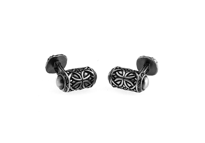 Spartan Series Cufflinks  Gray Steady Cufflinks Paint Cufflinks Religious and Zen Wholesale & Customized  CL630764