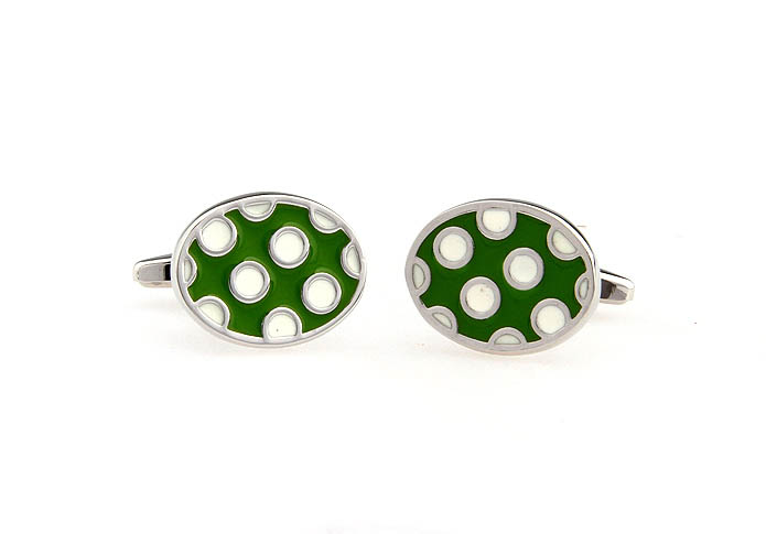  Green Intimate Cufflinks Paint Cufflinks Funny Wholesale & Customized  CL651471