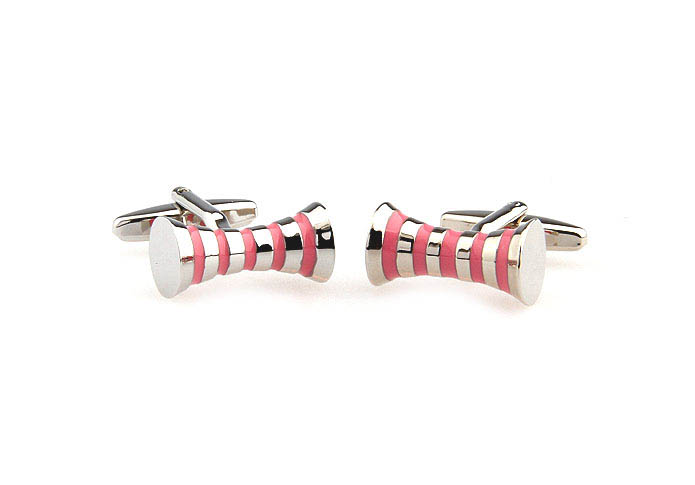  Pink Charm Cufflinks Paint Cufflinks Wholesale & Customized  CL651527